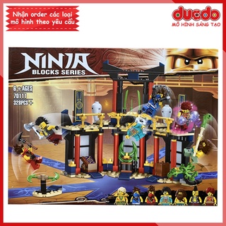 ZIMO 70111 Lắp ghép Ninjago Giải đấu của những bậc thầy - Đồ chơi Xếp hình Mô hình 71735