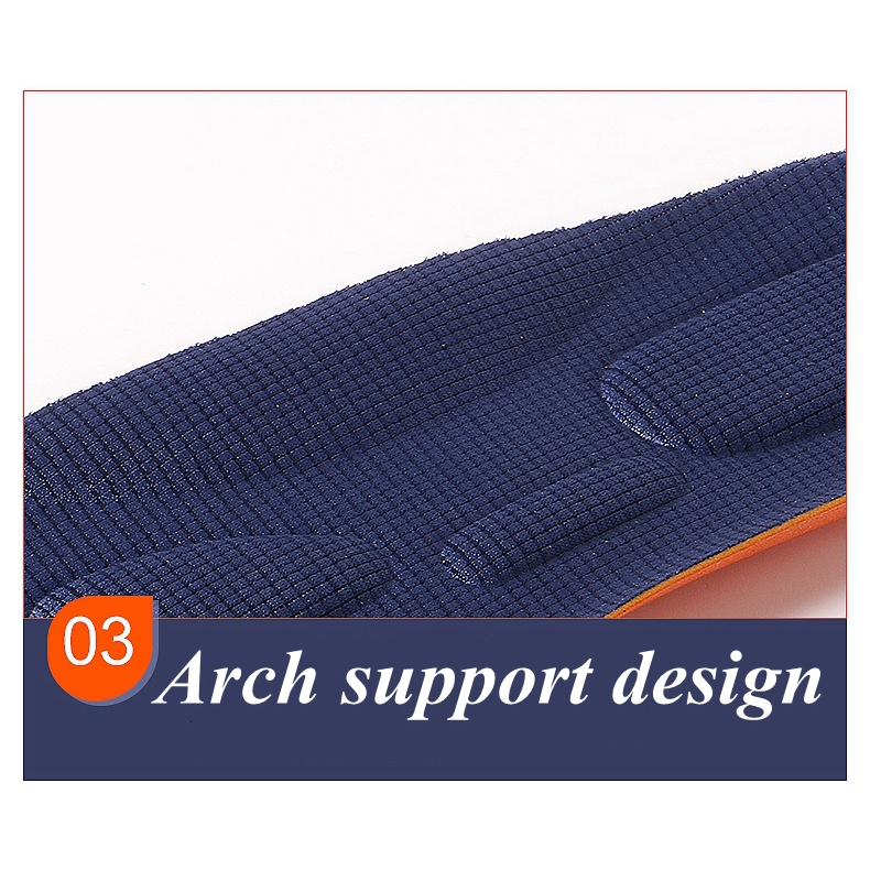 Miếng Lót Giày Thể Thao Thoáng Khí Co Giãn Hỗ Trợ Bàn Chân