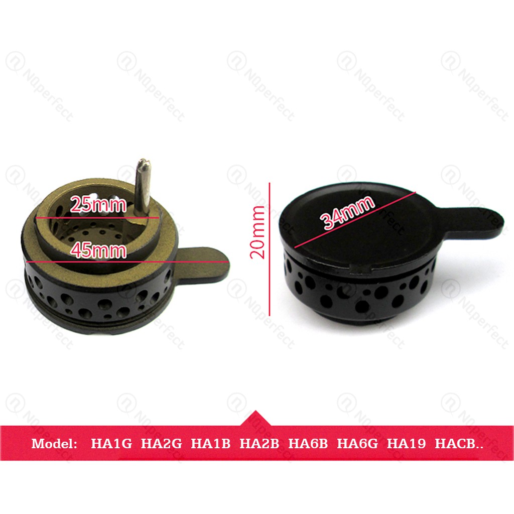 Đầu hâm chia lửa bếp gas âm Fotile HA1G / HD1B / HL6B / FZ5B / FC1B / FD2B / HC1G / FA2B / FLT.. ITALY Chính hãng