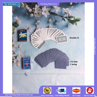 Bộ Bài Tây Double K 52 lá Tú Lơ Khơ Loại 1 và loại thường [VPP Minh Hạnh]
