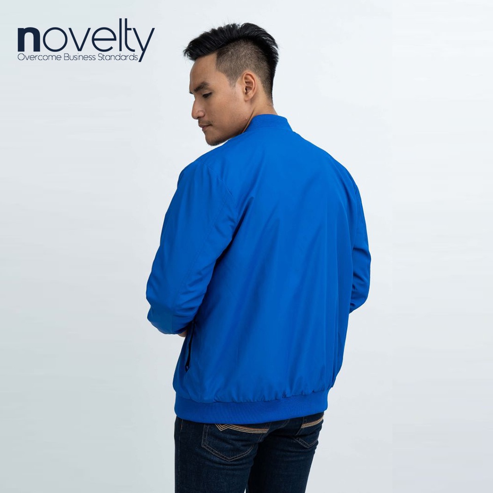 Áo Jacket nam Novelty 02 lớp màu xanh Coban 1806502