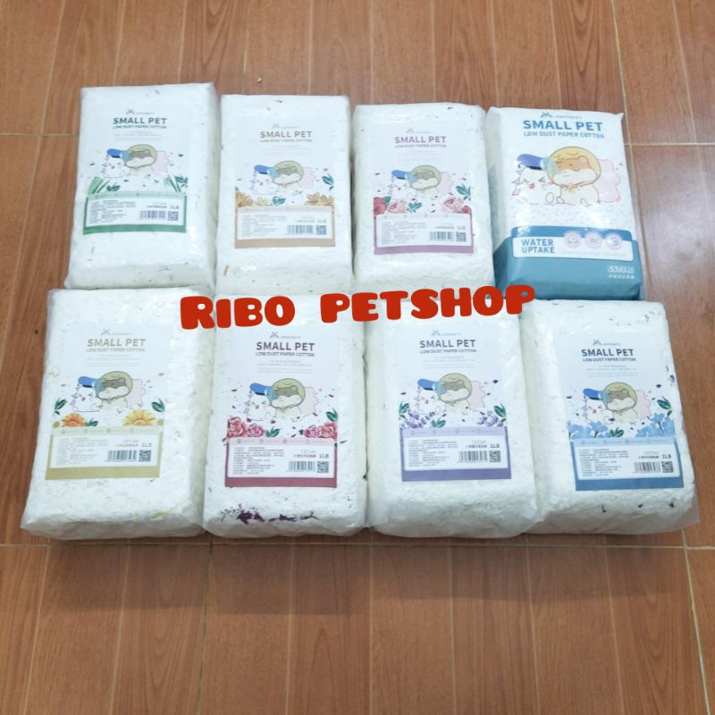 Giấy lót chuồng thấm hút ẩm Small Pet Cotton Jonsanty 1LB - Gói 70g