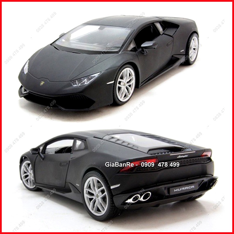 Xe Mô Hình Sắt Lambo Huracan Lp610-4 Fx Tỉ Lệ 1:24 - Welly - 8311