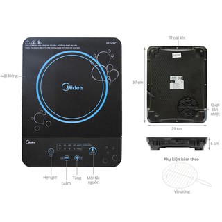 Bếp hồng ngoại Midea MIR-B2015DD