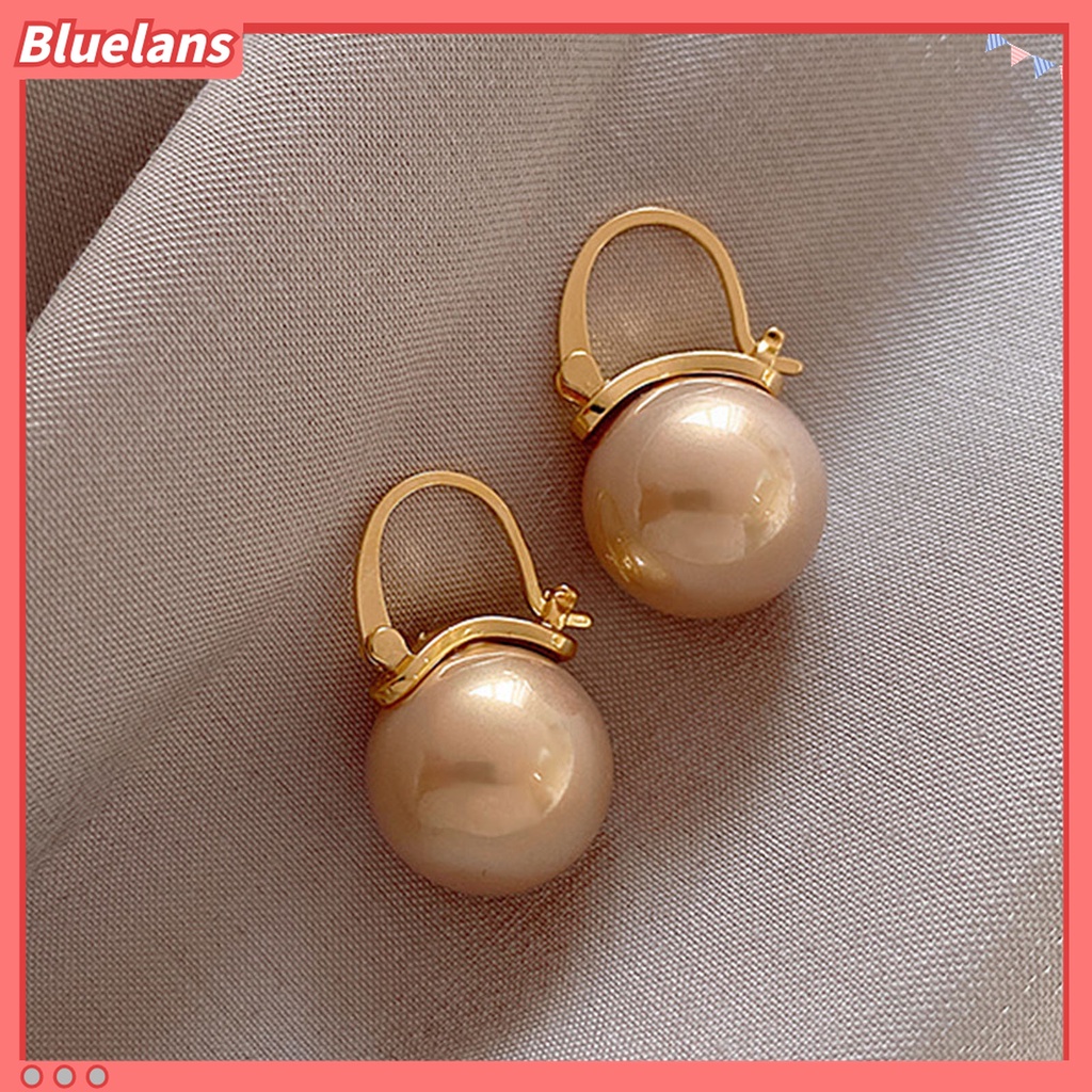 Đôi Bông Tai Ngọc Trai Giả Kiểu Dáng Thời Trang Cho Nữ