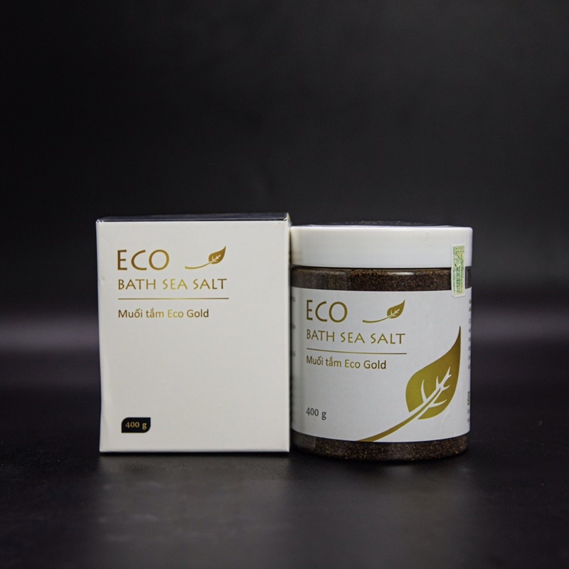 Muối Tắm Bé Thảo Dược Eco Gold - (Tặng Tinh Dầu Tràm nguyên chất 5ml) Đánh bay Rôm Sẩy, Mẩn Ngứa, Chống Hăm, Sạch khuẩn.