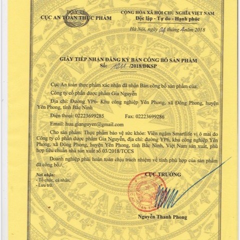 Viên Ngậm Smartlife Vị Ô Mai