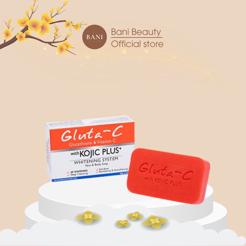 Xà Phòng Gluta-C Giảm Mụn, Đẩy Lùi Vết Thâm Sau Mụn