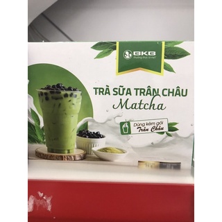 Trà sữa trân châu vị Matcha