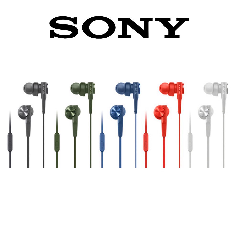 Tai Nghe Nhét Tai Extra Bass Sony MDR-XB55AP - Âm Bass Mạnh - Bảo Hành Chính Hãng 12 Tháng