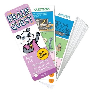 Original - 4 hộp - Brain quest for 2-6 age