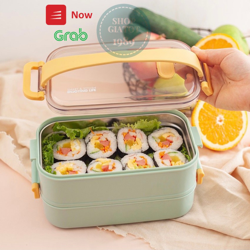 🔥🔥HỘP CƠM GIỮ NHIỆT🔥🔥 2 TẦNG ENJOYING HC00720 - An toàn, hiệu quả, mẫu mã đẹp | BigBuy360 - bigbuy360.vn