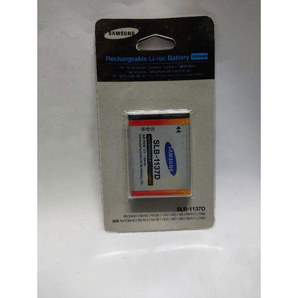 Pin SLB-1137D Dùng Cho Máy Ảnh Samsung NV40, NV30.....