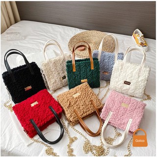 Túi len tự đan，DIY, túi handmade ST04