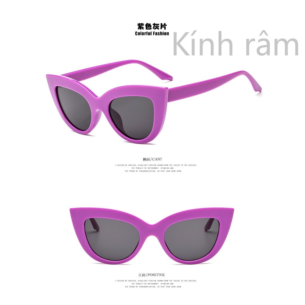 Kính mát mắt mèo sang trọng phong cách cổ điển