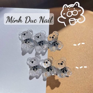 Charm gấu lẻ 1 con trang trí móng