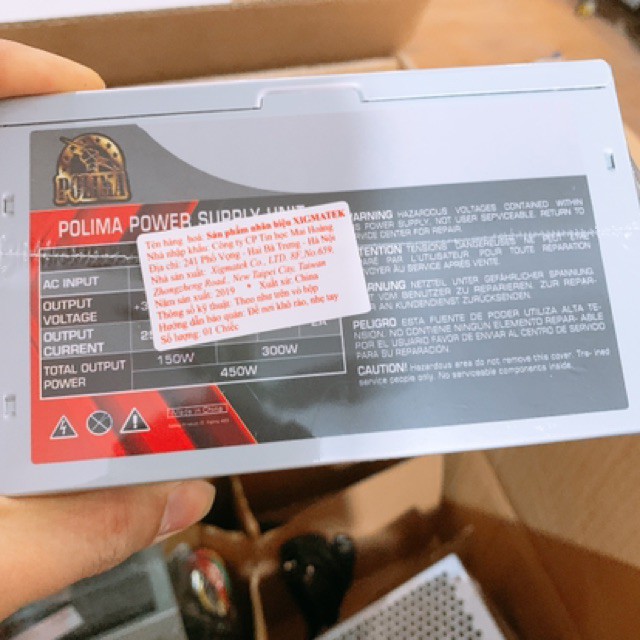 Nguồn Xigmatek POLIMA M12-600 EN42685 - Mai Hoàng Phân phối