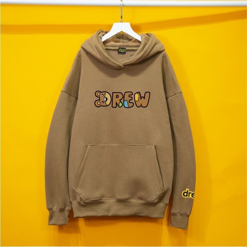 Áo hoodie Drew gấu fom hàn quốc phù hợp với nam và nữ