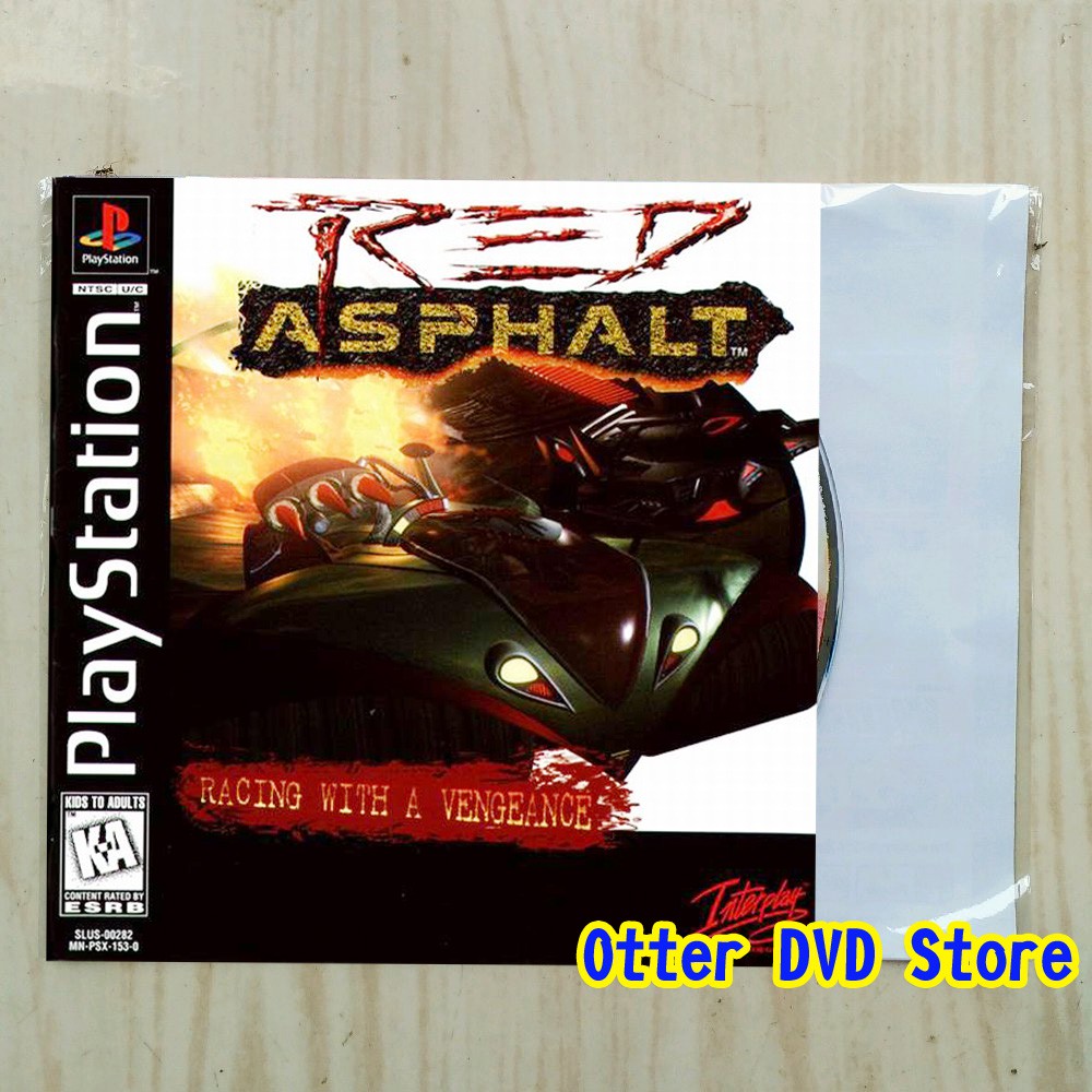 Đĩa Cd Chơi Game Ps1 Ps 1 Red Asphalt Chất Lượng Cao