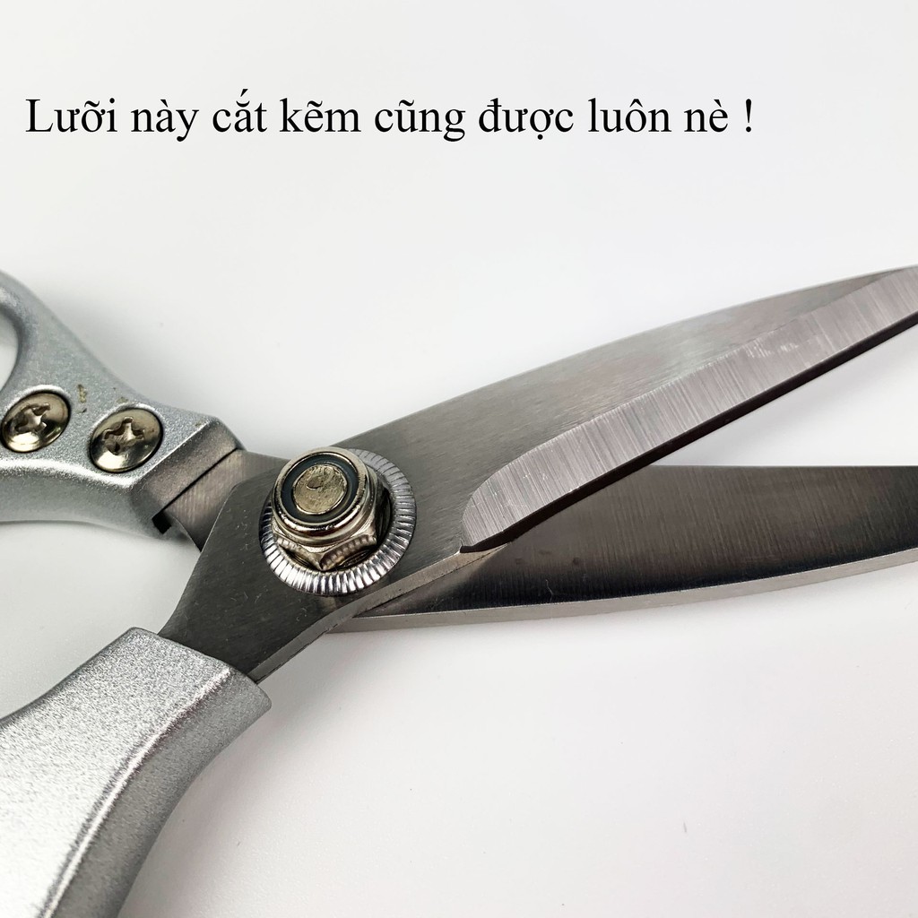 KÉO CẮT XƯƠNG GÀ BẰNG THÉP MÀU XÁM SANG TRỌNG, MÃ J-10