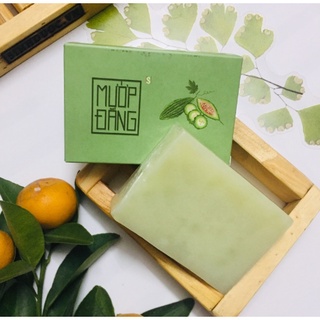 Xà bông sinh dược - Xà phòng nghệ, mướp đắng, sả chanh, tía tô, than tre, chùm ngây, bồ kết  cho face & body