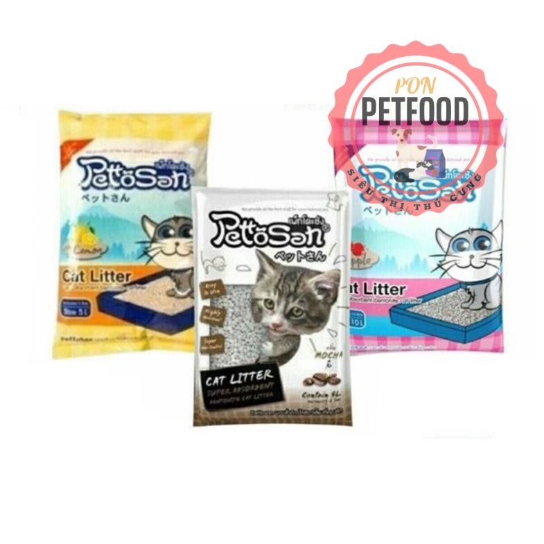 PETTOSAN - Thailand CÁT VỆ SINH cho mèo Loại mùi thơm vón cục nhanh For cats