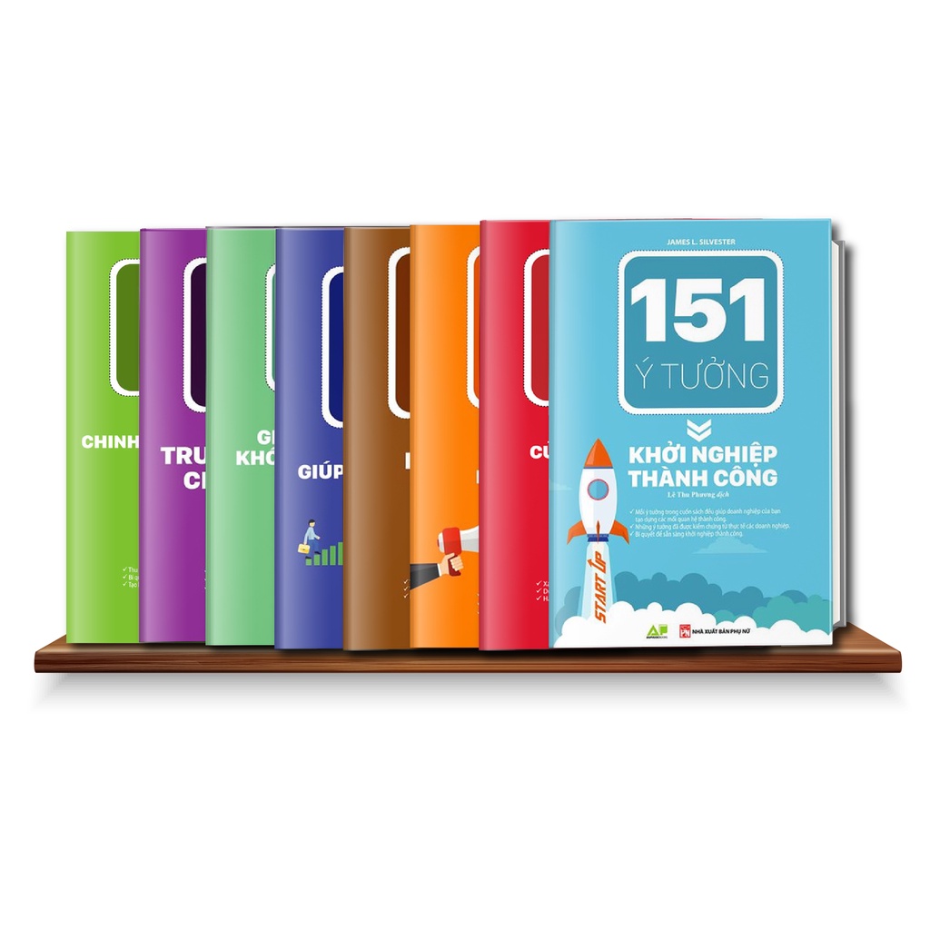 Sách - Combo 151 Ý Tưởng đắc nhân tâm của nhà lãnh đạo thành công