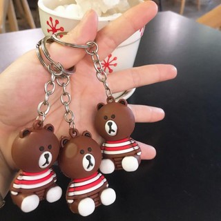 Móc Khoá Xe Hình Chú Gấu Teddyy Siêu Yêu-