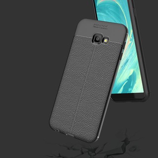 [HOT] Ốp lưng Samsung Galaxy J4 Plus silicon giả da Auto Focus