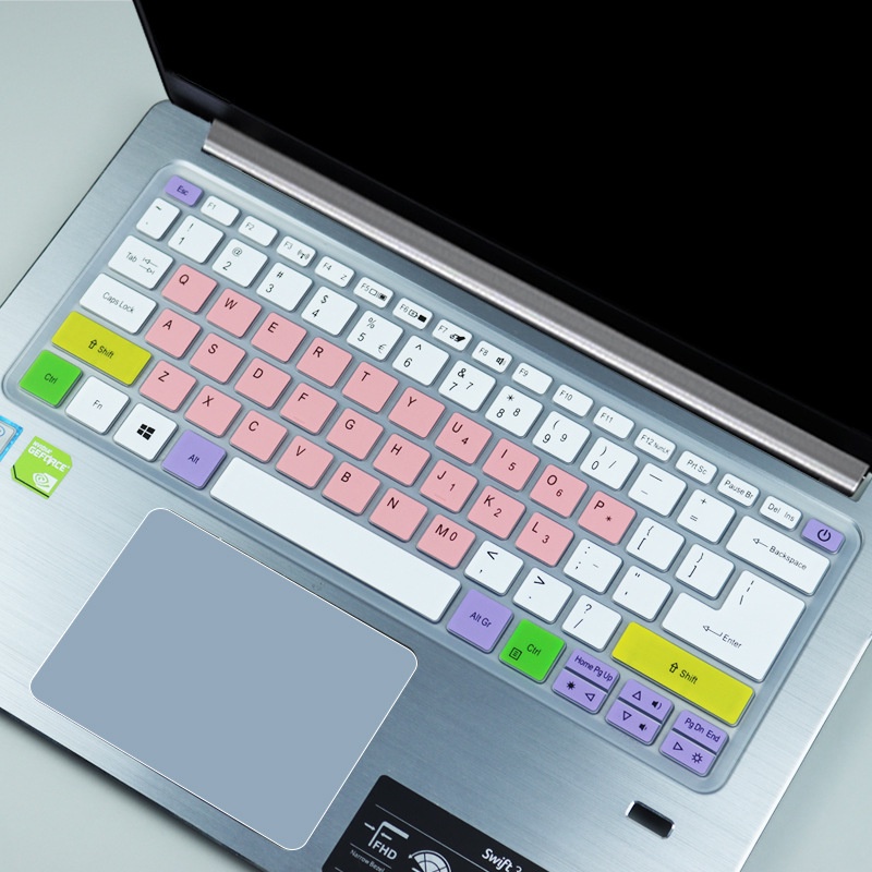 Miếng Dán Bàn Phím Bằng Silicon Mềm Siêu Mỏng Chống Nước Chống Bụi Cho 14 Inch Acer Swift3 314 314-52-51vx