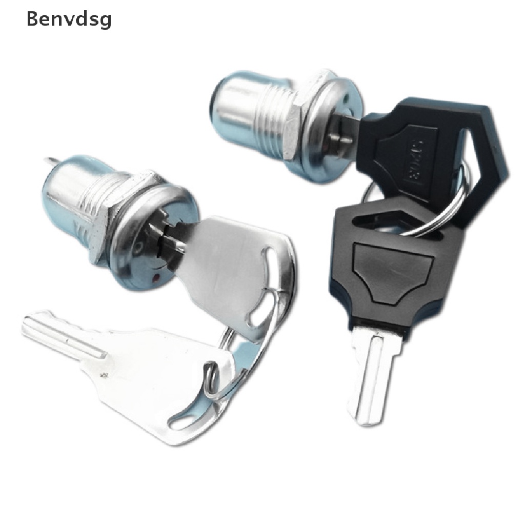 Ổ Khóa Điện Tử 2 Bánh Răng Kim Loại 12MM Kèm Chìa Khóa KS-01KS-02