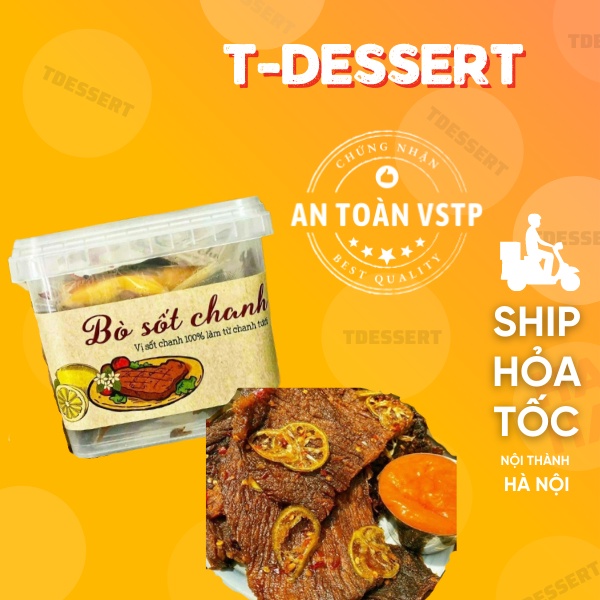 Bò ướt sốt chanh Sài Gòn   | TDessert15k | Hàng loại 1