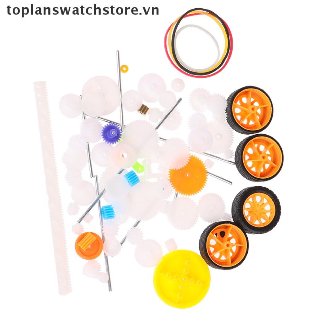 [toplanswatch] Set 78 Bánh Răng Đồ Chơi Bằng Nhựa Cho robot