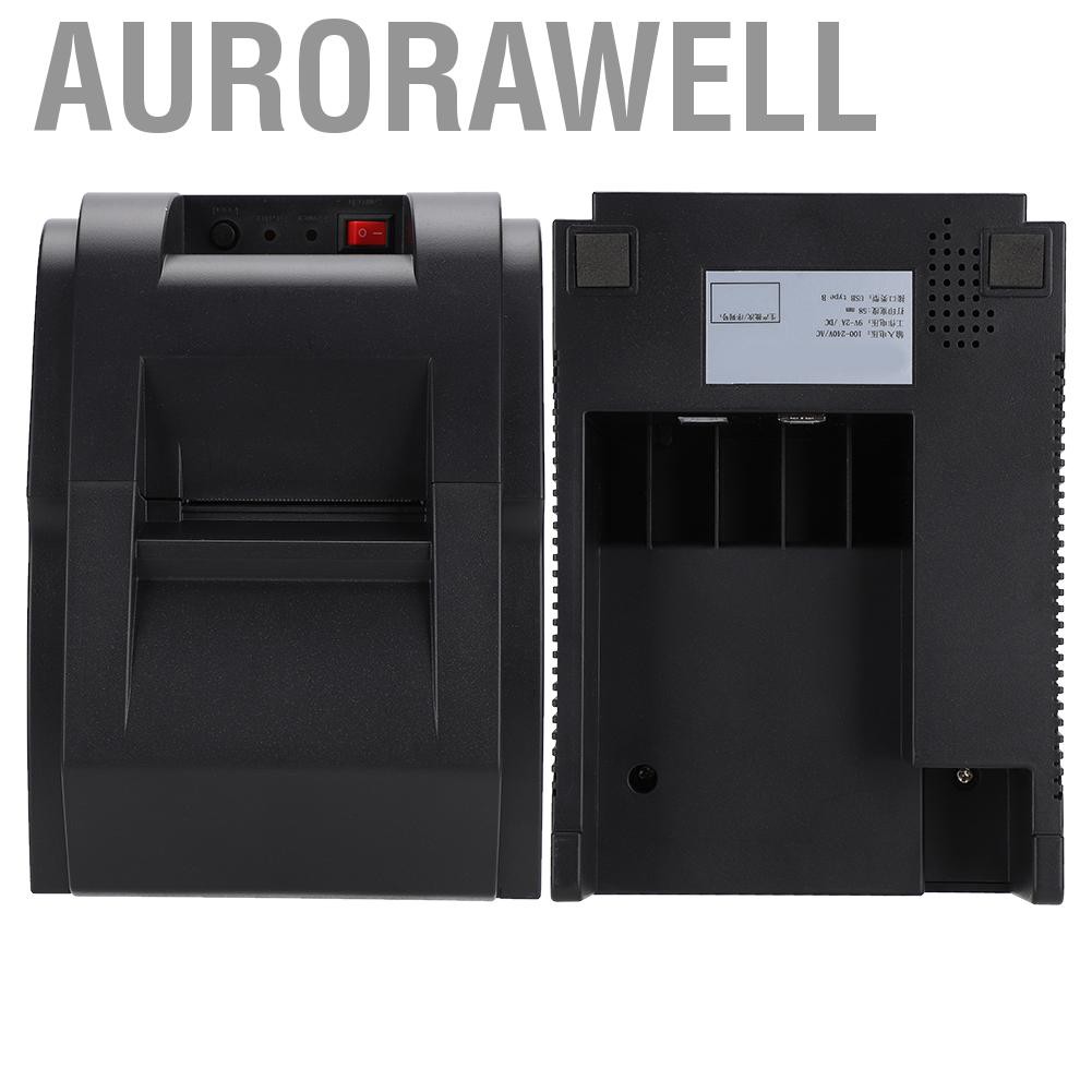 Máy In Nhiệt Aurorawell 58mm Kết Nối Bluetooth 80mm / S Cho Windows / Ios / Android 110-240v | BigBuy360 - bigbuy360.vn