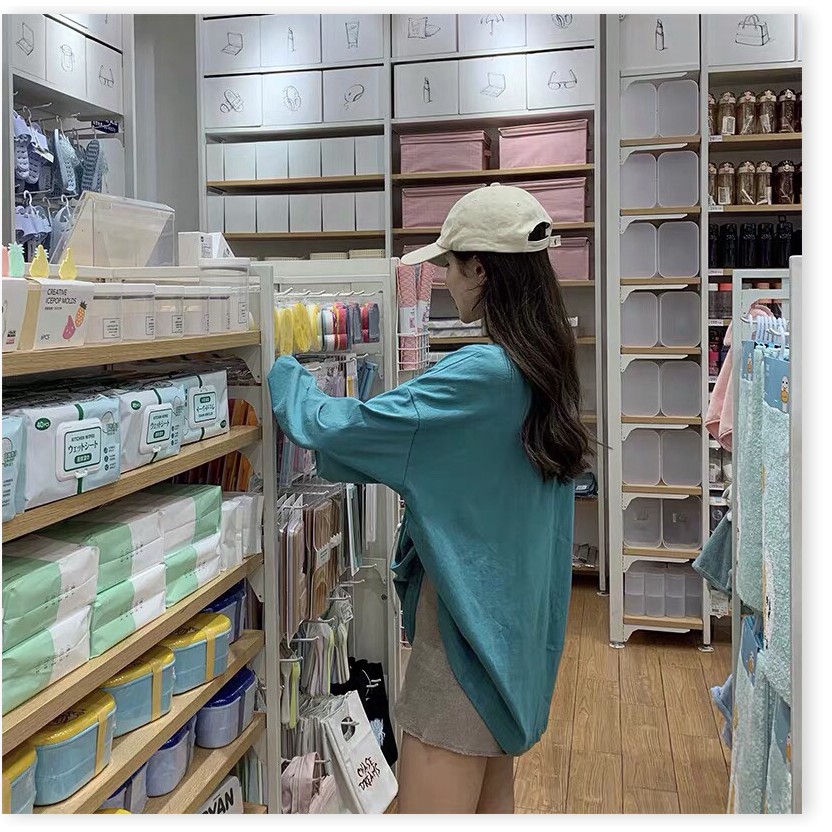 [Freeship] Áo thun nam nữ form rộng tay dài giả sweter form rộng giá rẻ thời trang nữ 4young | BigBuy360 - bigbuy360.vn