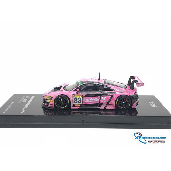 Xe Mô Hình Audi R8 LMS Super Taikyu Series 2018 Marchy Lee/Melvin Moh/KW Lim 1:64 Tarmac Works ( Hồng )