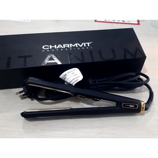 Máy là tóc thẳng là tóc cụp titanium Charmvit