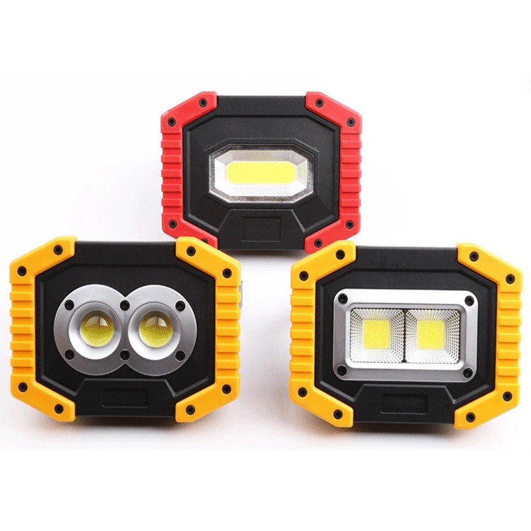 Đèn Leb Cắm Trại, Đèn Đa Năng, Sáng 12H Dùng 2 Pin 18650