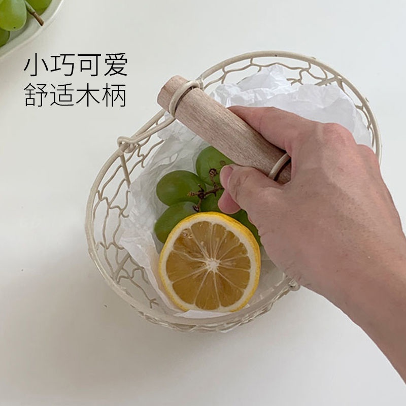Giỏ Sắt Đựng Bánh Mì/Trái Cây Kiểu Pháp Thiết Kế Sáng Tạo
