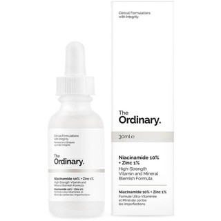 Tinh chất ngừa mụn thâm The Ordinary Niacinamide 10% + Zinc 1%