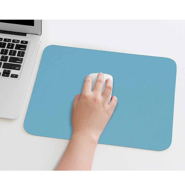 Mouse Pad Lót Chuột Da Cỡ Lớn Kiêm Miếng Lót Bàn Làm Việc Deskpad Size Lớn Chống Nước Nhiều Màu