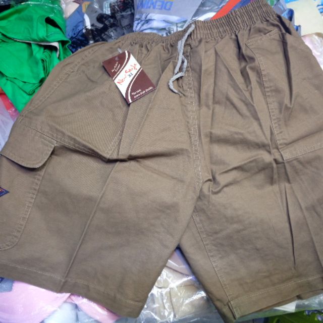 Quần Kaki đùi lưng thun