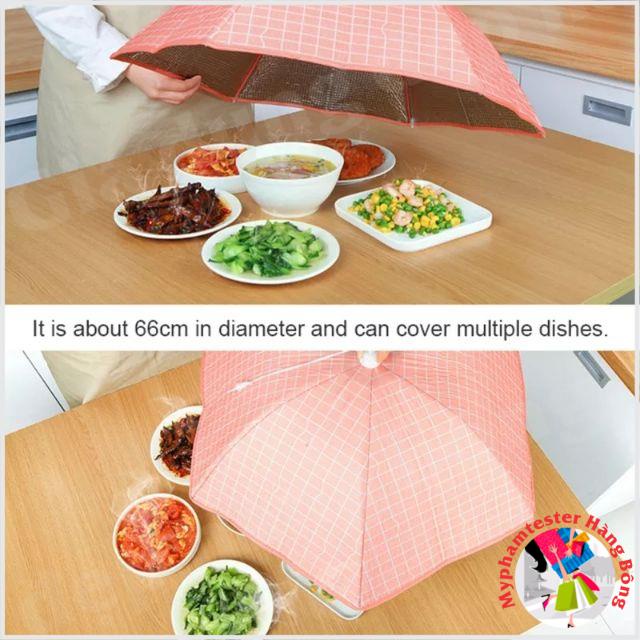 Lồng bàn giữ nhiệt gấp gọn