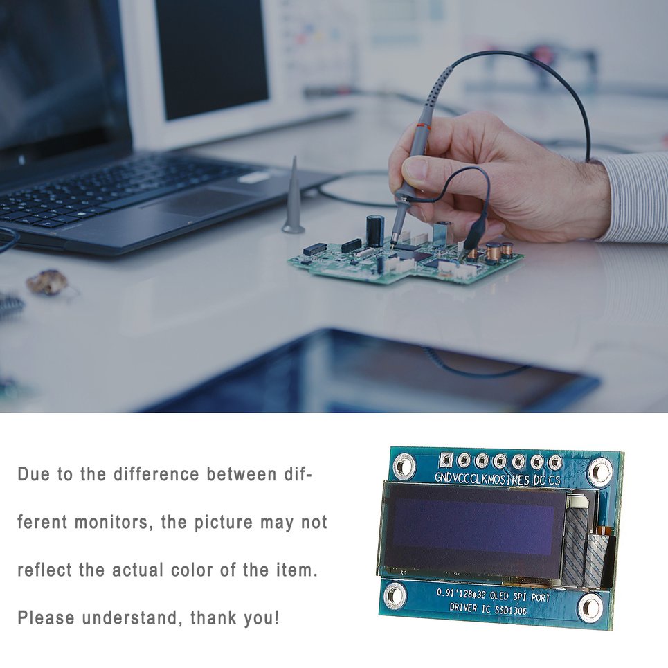 Mô đun hiển thị màn hình LCD 7-pin 0.91 Inch D8 | BigBuy360 - bigbuy360.vn