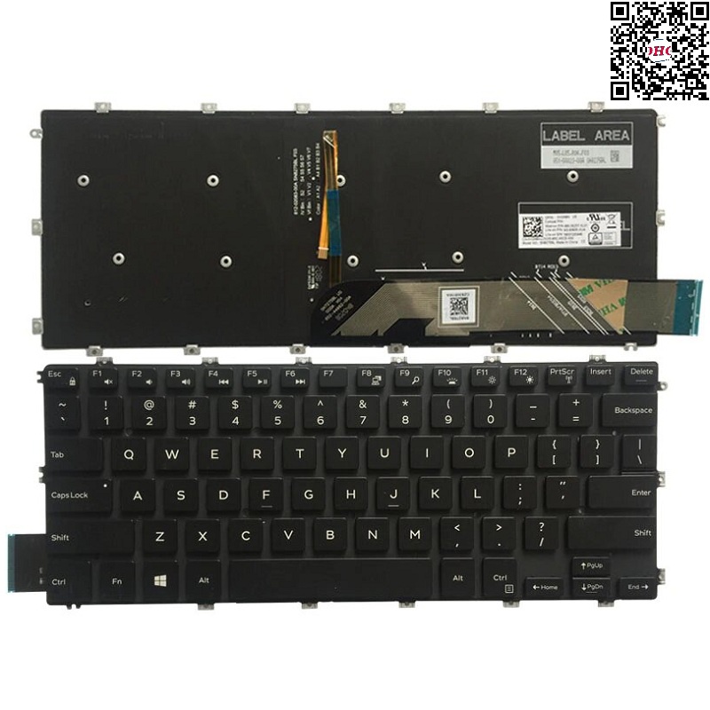 Bàn phím laptop Dell Inspiron 5480 5481 5482 5485 5488 5491 5580 5581 5582 5585 Vostro 5481 5581 Latitude 3400 2019