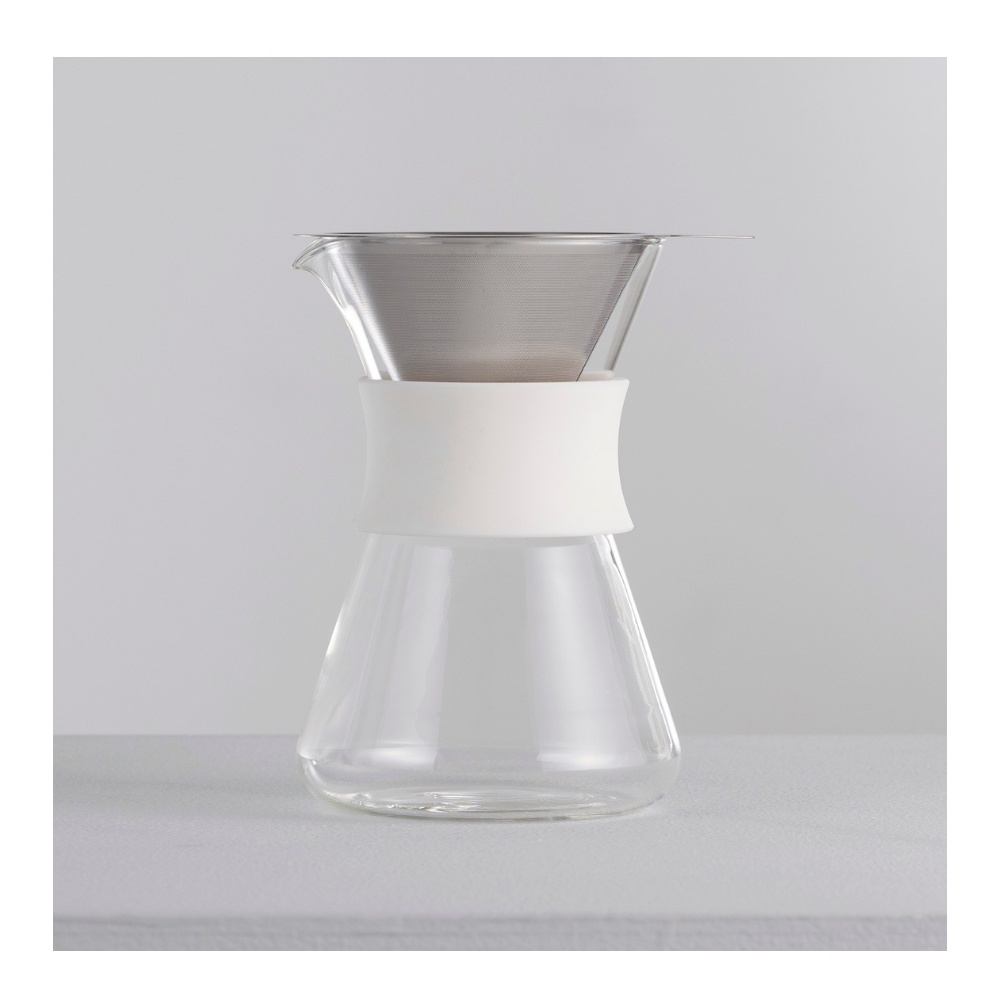 Bộ pha cà phê V60 Hario Dripper - phễu lọc kim loại