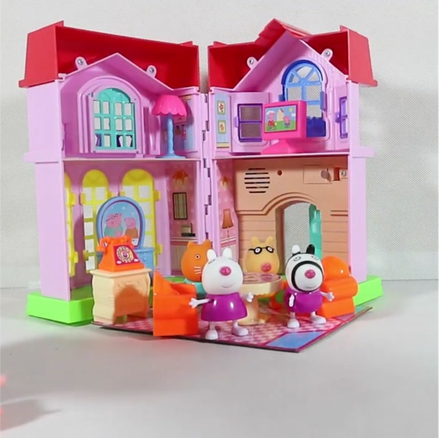 Biệt thự xinh đẹp của peppa pig và các bạn