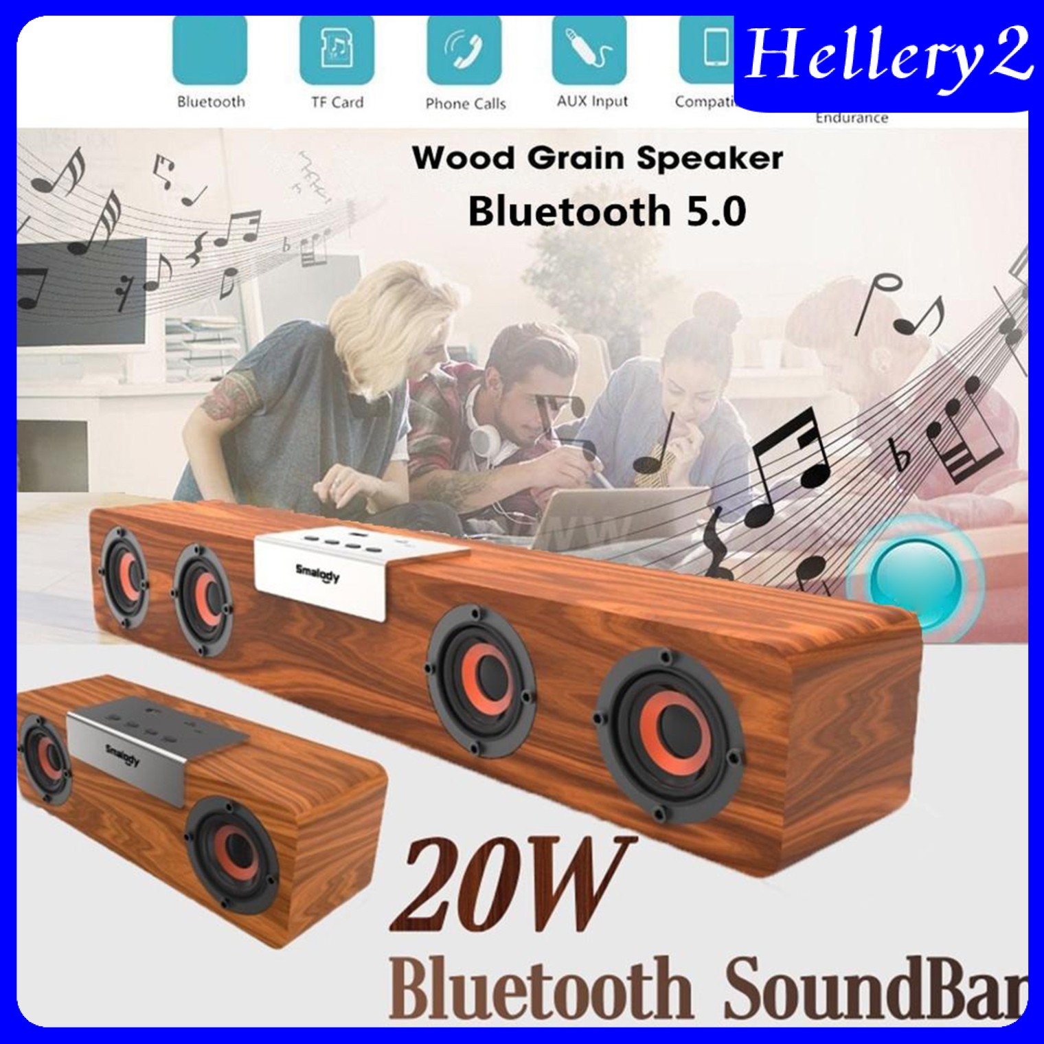 Loa Bluetooth Helioy2 Kết Nối Bluetooth Âm Thanh Sống Động Chất Lượng Cao