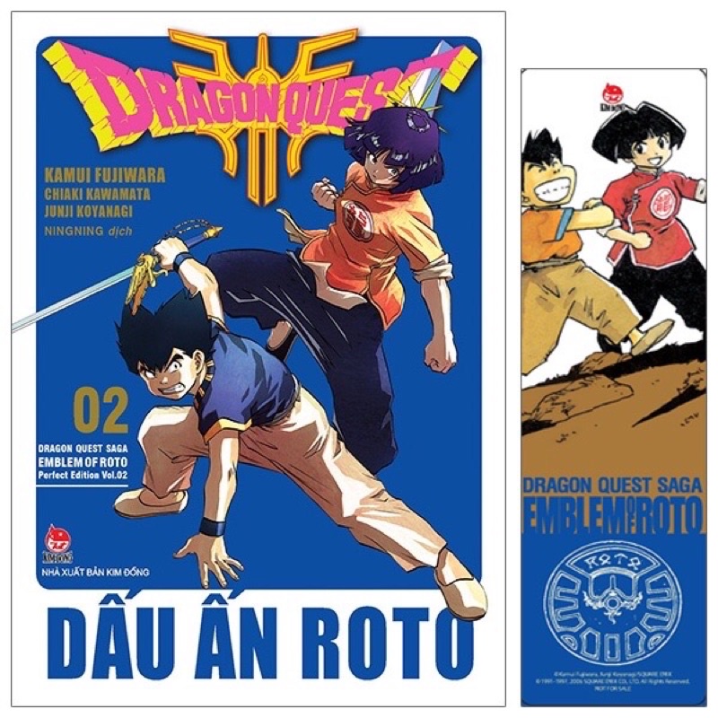 Truyện tranh: Dragon Quest- Dấu Ấn Roto (Perfect Edition) -Tặng kèm bookmark PVC