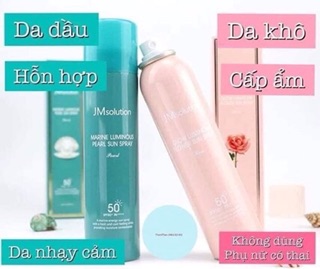XỊT CHỐNG NẮNG JM SOLUTION